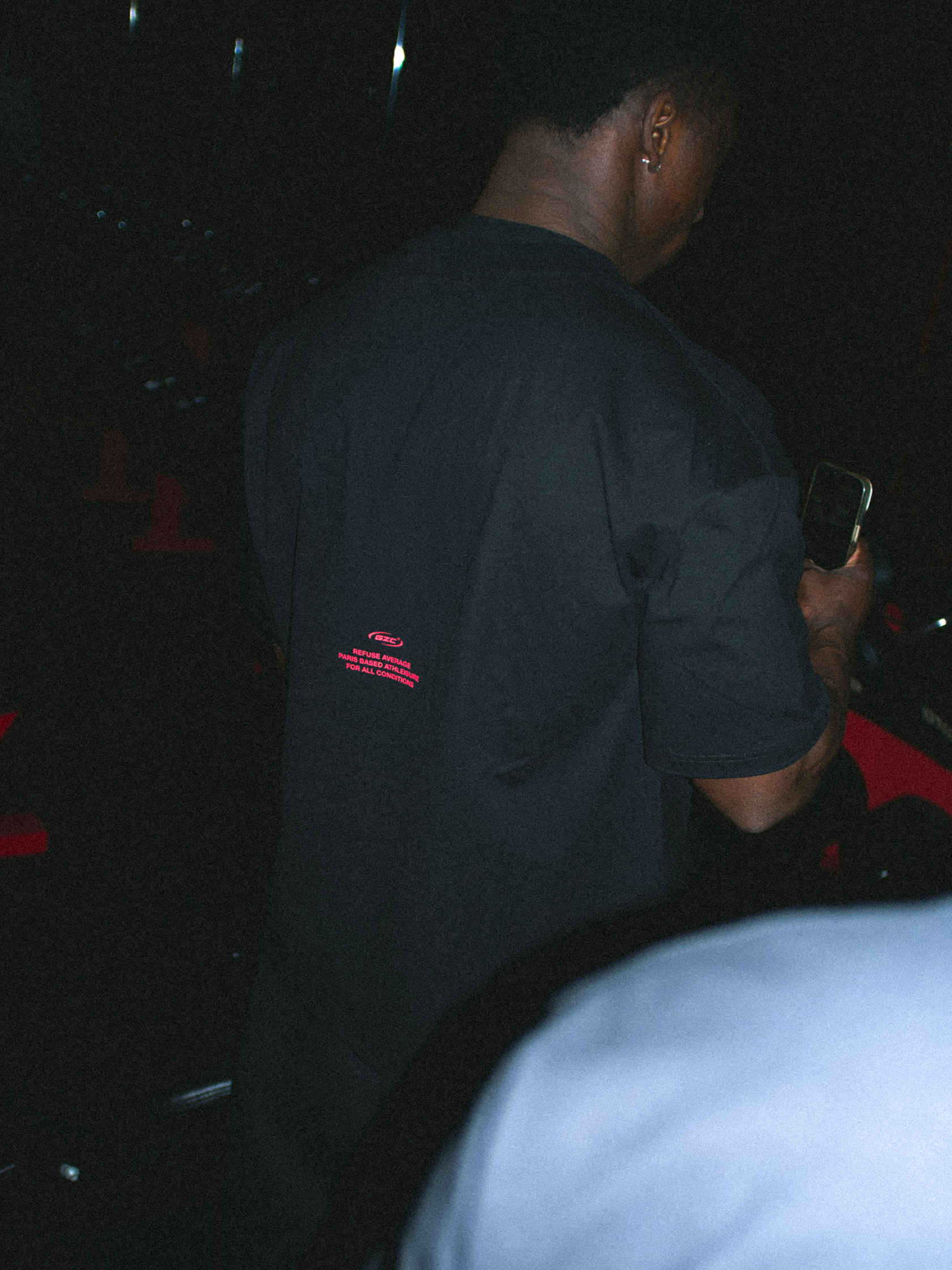 AURA GOTHIC TEE - BLACK