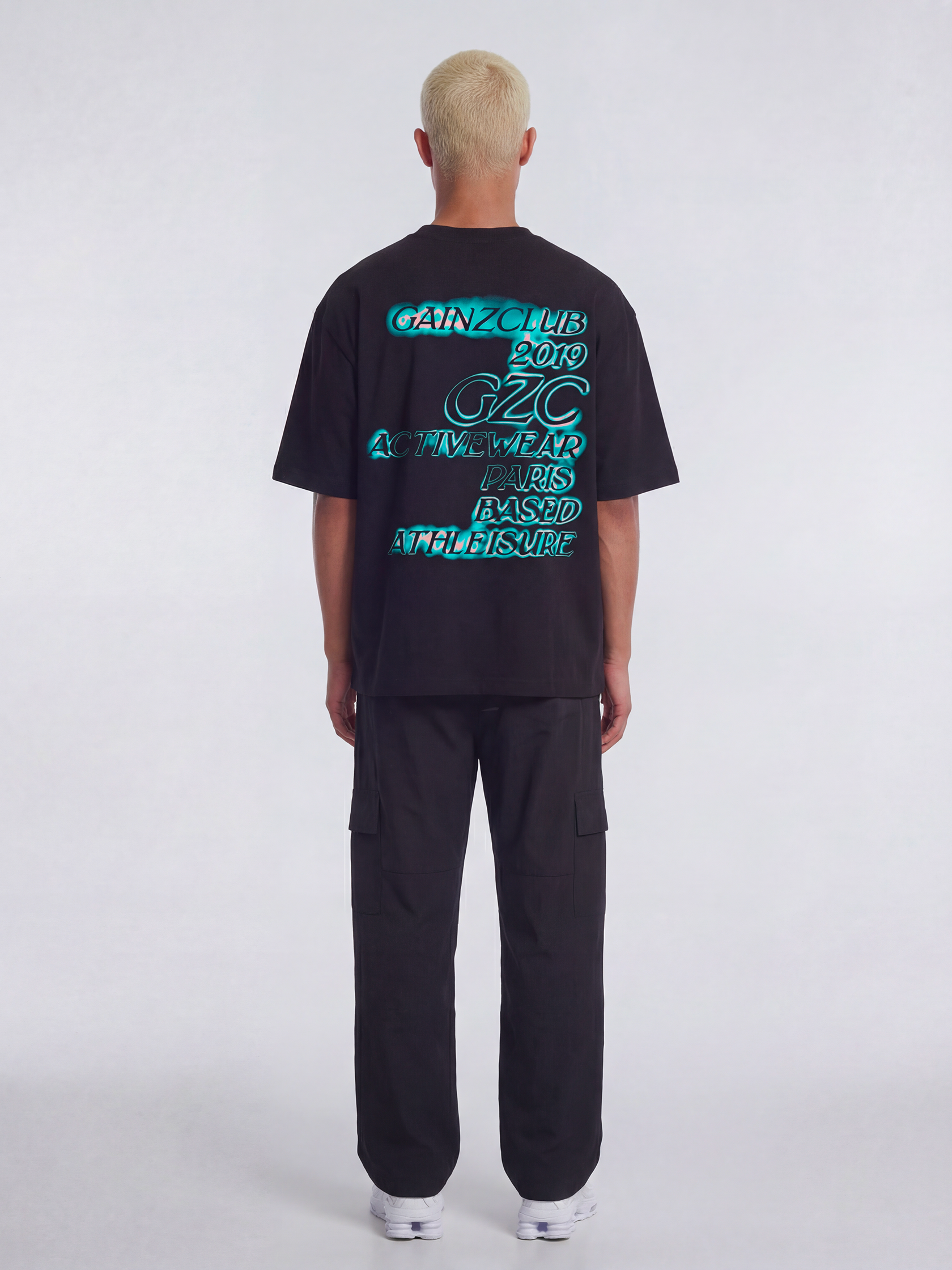 HALO ACTIVE TEE - BLACK